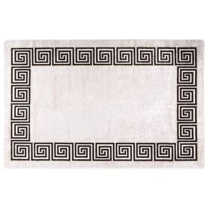 vidaXL világosbézs csúszásmentes mosható szőnyeg 80 x 150 cm