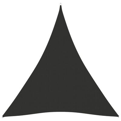 vidaXL antracitszürke háromszögű oxford-szövet napvitorla 3 x 4 x 4 m