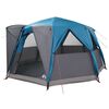 vidaXL Hat fős cabin s&aacute;tor tetővel t&aacute;rol&oacute;val K&eacute;k 425 x 396 x 222 cm