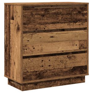 vidaXL &Eacute;jjeliszekr&eacute;ny &Ouml;reg fa 71 x 34,5 x 75 cm Szerelt fa