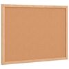 vidaXL parafa t&aacute;bla t&ouml;m&ouml;r fenyőfa kerettel 40x30 cm