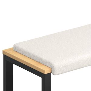 vidaXL Padp&aacute;rna Sherpa sz&ouml;vet Kr&eacute;msz&iacute;nű M&eacute;ret: 35 cm m&eacute;ly