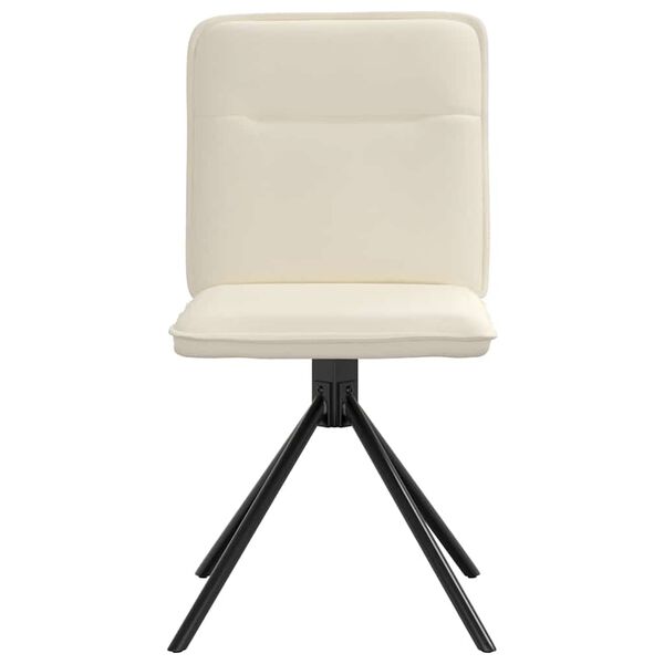 vidaXL 2 db vászon étkezőszék