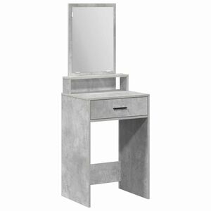vidaXL &Ouml;lt&ouml;zk&ouml;dőasztal fi&oacute;kkal Beton Sz&uuml;rke 50 x 41 x 140 cm Faanyag