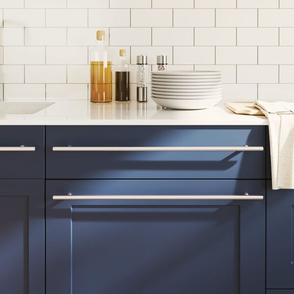 vidaXL 20 db ez&uuml;st rozsdamentes ac&eacute;l szekr&eacute;nyfoganty&uacute; 480 mm