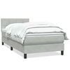 vidaXL vil&aacute;gossz&uuml;rke b&aacute;rsony rug&oacute;s &aacute;gy matraccal 80x220 cm