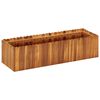 vidaXL t&ouml;m&ouml;r ak&aacute;cfa kerti magas&aacute;gy&aacute;s 100 x 30 x 25 cm