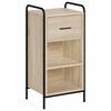 vidaXL Sz&eacute;f Sonoma T&ouml;lgy 97 x 33 x 81 cm Szerelt Fa