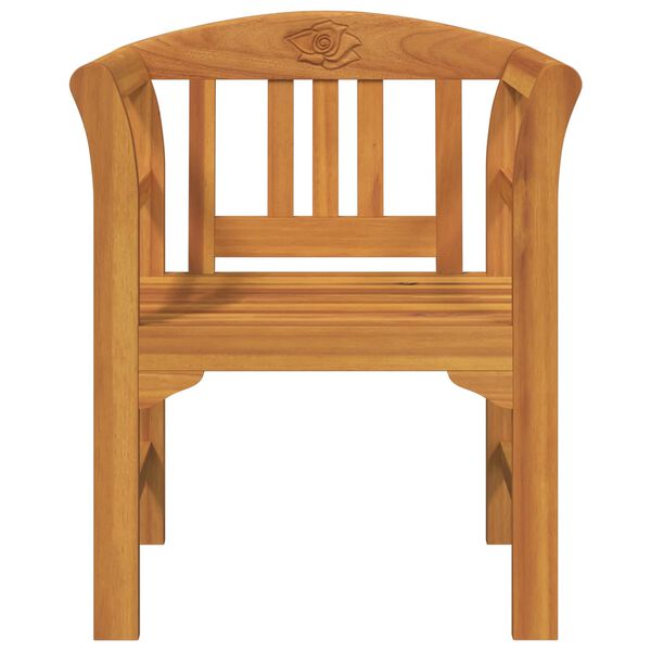 vidaXL pad Term&eacute;szetes Olaj Bevonat 68,5 x 46 x 82,5 cm T&ouml;m&ouml;r Ak&aacute;cfa