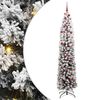 vidaXL Mű kar&aacute;csonyfa 300 LED-del Z&ouml;ld 210 cm PVC, ac&eacute;l &eacute;s műanyag