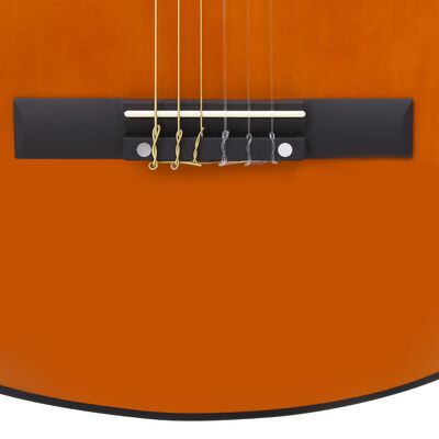 vidaXL 4/4-es klasszikus gitár kezdőknek tokkal 39"