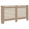 vidaXL MDF radi&aacute;torburkolat 152 x 19 x 81,5 cm