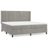vidaXL vil&aacute;gossz&uuml;rke b&aacute;rsony rug&oacute;s &aacute;gy matraccal 200x200 cm