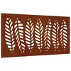 vidaXL lev&eacute;lmint&aacute;s corten ac&eacute;l kerti fald&iacute;sz 105 x 55 cm
