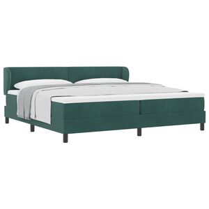 vidaXL Boxrug&oacute;s &aacute;gy fejt&aacute;ml&aacute;val S&ouml;t&eacute;tz&ouml;ld 200 x 200 cm B&aacute;rsony