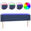 vidaXL k&eacute;k sz&ouml;vet LED-es fejt&aacute;mla 203 x 16 x 78/88 cm