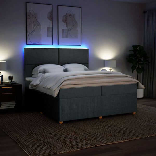 vidaXL s&ouml;t&eacute;tsz&uuml;rke sz&ouml;vet rug&oacute;s &aacute;gy matraccal 200 x 200 cm