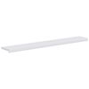 vidaXL Ablakp&aacute;rk&aacute;ny Feh&eacute;r 120 x 25 x 4,5 cm PVC
