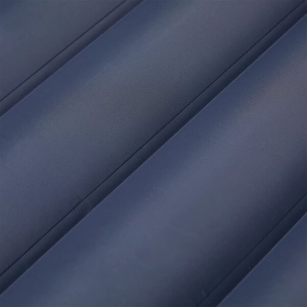 vidaXL 1 szem&eacute;lyes sz&uuml;rke &ouml;nfelf&uacute;j&oacute; kempingmatrac p&aacute;rn&aacute;val