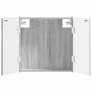 vidaXL Darts szekr&eacute;ny ALKMAAR Sz&uuml;rke Sonoma 52,5 x 10,5 x 53,5 cm