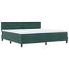 vidaXL LED Box Spring &Aacute;gy matracmal S&ouml;t&eacute;tz&ouml;ld 200 x 200 cm B&aacute;rsony