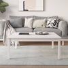 vidaXL feh&eacute;r t&ouml;m&ouml;r fenyőfa doh&aacute;nyz&oacute;asztal 100 x 100 x 40 cm