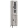 vidaXL sz&uuml;rke sonoma szerelt fa magasszekr&eacute;ny 34,5 x 34 x 180 cm