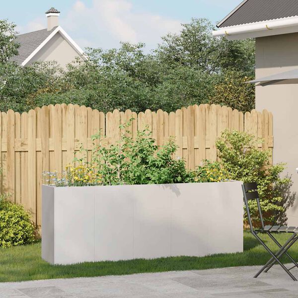 vidaXL &uuml;ltetv&eacute;ny 200x40x80 cm Rozsdamentes ac&eacute;l