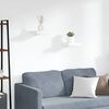 vidaXL 2 db feh&eacute;r MDF lebegő fali polc 23 x 23,5 x 3,8 cm