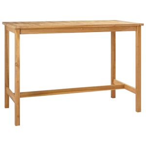 vidaXL B&aacute;rasztal Term&eacute;szetes 150 x 75 x 105 cm T&ouml;m&ouml;r Teakfa