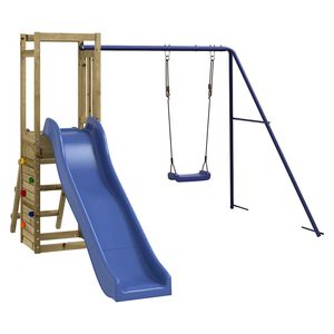 vidaXL impregn&aacute;lt fenyőfa k&uuml;lt&eacute;ri j&aacute;tsz&oacute;szett