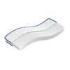 vidaXL feh&eacute;r mem&oacute;riahabos matrac 80 x 200 x 17 cm puha