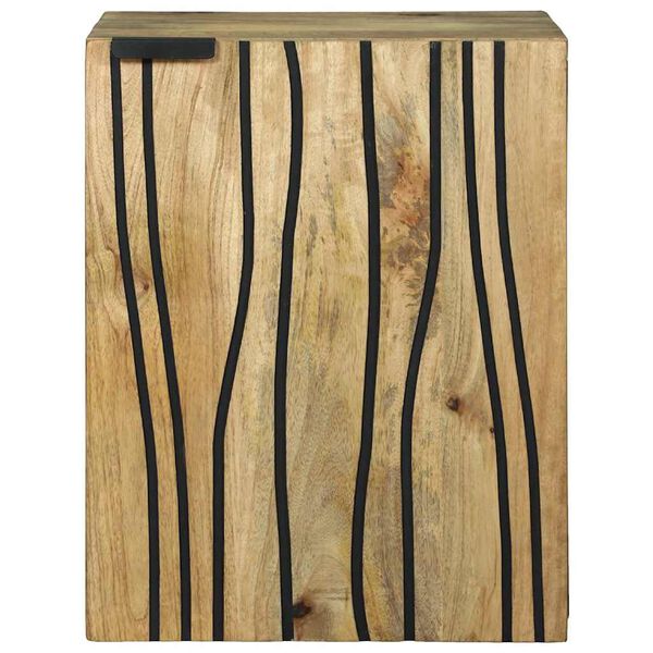 vidaXL Fürdőszobai mosdószekrény Barna 38 x 33,5 x 48 cm Faanyag