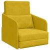 vidaXL Kanap&eacute;&aacute;gy S&aacute;rga 65 x 80 x 83 cm B&aacute;rsony