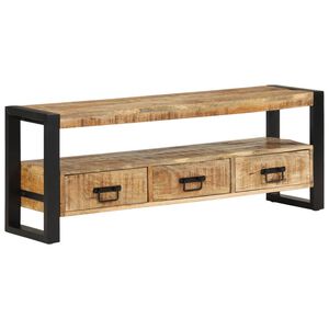 vidaXL t&ouml;m&ouml;r mang&oacute;fa TV-szekr&eacute;ny 120 x 30 x 45 cm