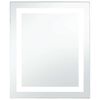 vidaXL LED-es f&uuml;rdőszobai t&uuml;k&ouml;r &eacute;rint&eacute;s&eacute;rz&eacute;kelővel 60 x 80 cm