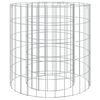 vidaXL horganyzott vas gabion tűzrak&oacute; &Oslash; 50 cm