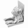 vidaXL K&ouml;nyvt&aacute;maszok 2 db Ez&uuml;st 12 x 15 x 18 cm Alum&iacute;nium