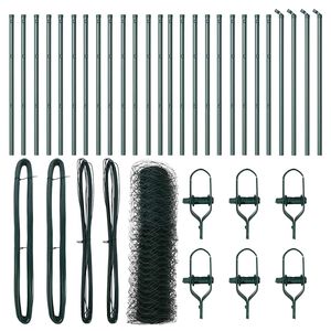 vidaXL Ker&iacute;t&eacute;soszlop Z&ouml;ld