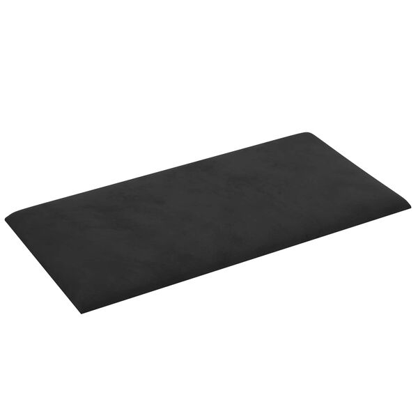 vidaXL Fali Fejt&aacute;mla 12 pcs Fekete 30 x 15 cm B&aacute;rsony