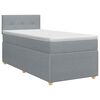 vidaXL Boxspring &aacute;gy matraccal Vil&aacute;gossz&uuml;rke 90 x 190 cm Sz&ouml;vet