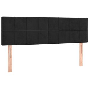 vidaXL fekete b&aacute;rsony fejt&aacute;mla 144x5x78/88 cm
