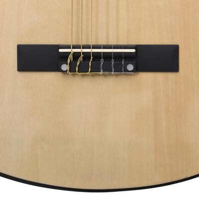 vidaXL 12 darabos klasszikus gitár kezdő szett 4/4 39"