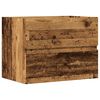 vidaXL antik fa sz&iacute;nű szerelt fa f&uuml;rdőszobaszekr&eacute;ny 60 x 38,5 x 45 cm