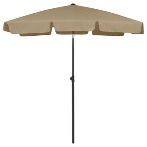vidaXL t&oacute;psz&iacute;nű strandnapernyő 180 x 120 cm