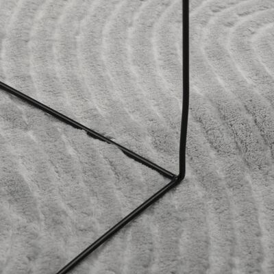 vidaXL IZA szürke rövid szálú skandináv stílusú szőnyeg 80 x 150 cm
