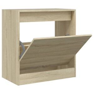 vidaXL sonoma t&ouml;lgy sz&iacute;nű szerelt fa cipőszekr&eacute;ny 60 x 34 x 63,5 cm