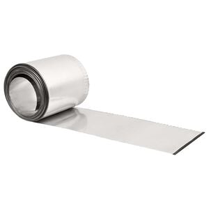 vidaxl Fűszeg&eacute;lyez&eacute;s 10 m x 20 cm Horganyzott Ac&eacute;l Ez&uuml;st