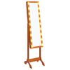 vidaXL szabadon álló tükör LED-del 34 x 37 x 146 cm