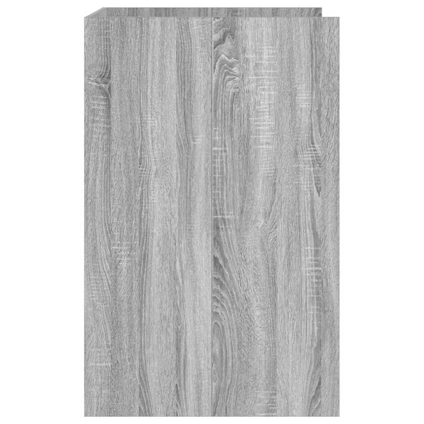 vidaXL Mos&oacute;g&eacute;p Szekr&eacute;ny Sz&uuml;rke Sonoma 67,5 x 62 x 97 cm Faanyag